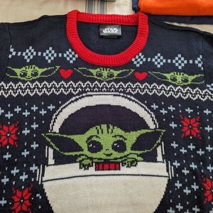 Star Wars Baby Yoda Christmas Sweater